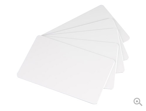 PVC card white 30mil CR 80 format